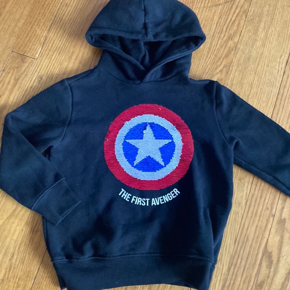 Zara Other - Avengers flippy kids hoodie